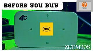 MTN ZLT M30s Mifi review