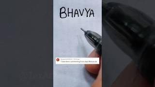 Bhavya Name logo "Comment your name" #bhavya #logo #trending #viral #art #youtubeshorts #shorts