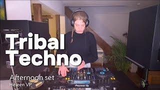  Tribal Techno Mix 2025 | Hypnotic African Techno Set | 1H DJ Set by Heleen VP