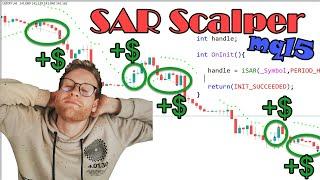 Super Easy Parabolic SAR Scalping Strategy EA for MT5 | mql5 Programming