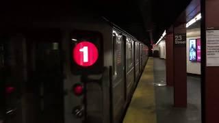 ᴴᴰ R62 (1) Train at 23rd Street 7th Avenue