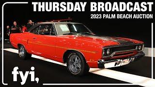 2023 PALM BEACH THURSDAY BROADCAST - Thursday, April 13, 2023  - BARRETT-JACKSON 2023 AUCTION