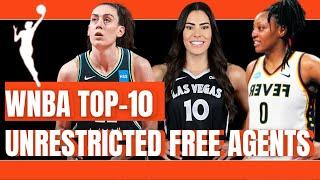 WNBA TOP 10 2025 FREE AGENTS AND PREDICTIONS!