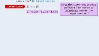 3. GMAT Prep - Data Sufficiency Lesson #3 - Common Mistakes - Part I