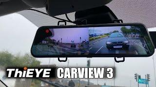 ThiEYE CarView 3 - Mirror Car Dash Camera -  2.5K + 1080P Dual Dash CAM - Any Good?