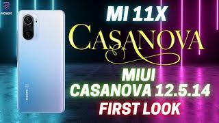 Mi 11x/Redmi K40/ Poco F3 MIUI CASANOVA 12.5.14 | Mi Max Gaming Edition Install Guide