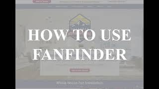 How To Use Fan Finder - DIY Whole House Fan Estimate