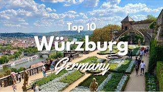 Top 10 Things to Do in Würzburg Germany! 