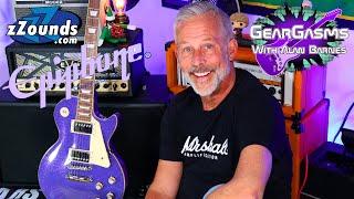 Epiphone Les Paul 60's Purple Sparkle - Exclusive finish & it's WILD!