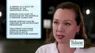 Hernia Surgery with Dr. Abigail Chaffin – FOX 8 Health Check | Tulane Doctors