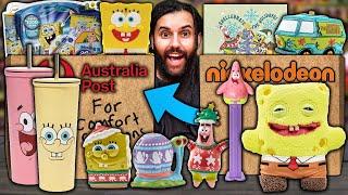 Opening RARE SPONGEBOB Mystery Boxes From Other Countries