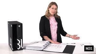 NCS Album 2050 Colors, Detachable NCS Colour Samples Book 2 Binder Volumes, Unboxing & Demonstration