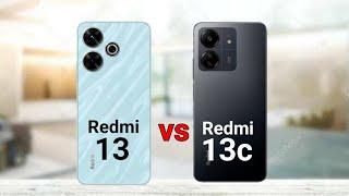 Redmi 13 vs Redmi 13c