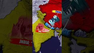 INDIA border dispute with Nepal #shorts  #shortsvideo  #borderdisputes  #nepal #india #china