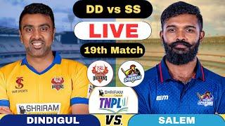 TNPL Live Salem Spartans vs Dindigul Dragons Live | SS vs DD Live 19th TNPL 2025