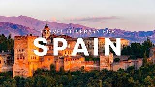 Travel Itinerary for Spain