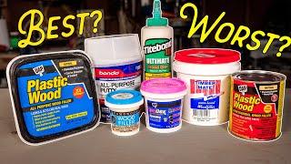 Putty Wood Filler HEAD-TO-HEAD | Which Is The Best Wood Filler?