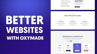 Make Better Websites in Oxygen with OxyMade