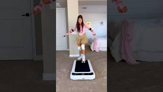 Rollerskating On A Treadmill