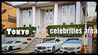 【4K】Tokyo's Celebrities Luxury Residential Areas