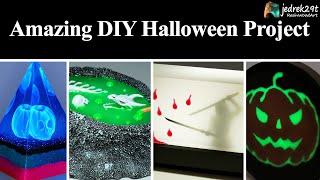 5 MOST Amazing DIY Halloween  Ideas from Epoxy RESIN