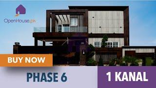 Explore This Luxurious 1 Kanal Home in DHA Phase 6 | Complete Property Tour