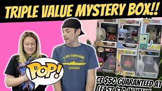 TRIPLE VALUE! FUNKO POP MYSTERY BOX UNBOXING from the Nerdy Newt!