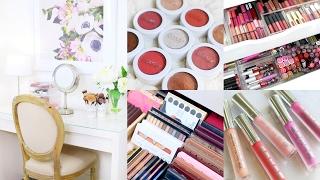 MAKEUP COLLECTION AND STORAGE 2017! Andrea Matillano