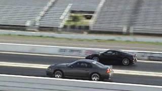 Ferrari F430 vs Pullied 03 Cobra