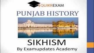 L1: Punjab History-Sikhism || Quikr Exam