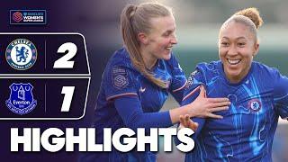 Lauren James Scores Late Winner!  | Chelsea v Everton Highlights | Barclays WSL 2024-25