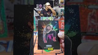 BLACK COLORBLAST! Insane pull from 2024 Panini Prizm WWE! #cardcollecting #sportscards #prizm #wwe