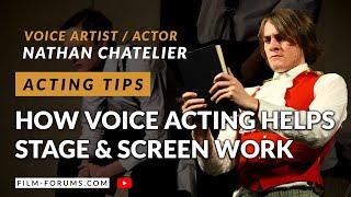 VOICE ACTING IMPROVED MY STAGE & SCREEN PERFORMANCES | Voice Artist Insights