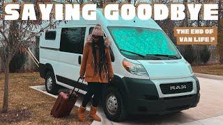 SAYING GOODBYE leaving the van (life) + SOLD VAN!??