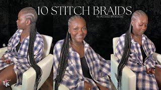 WATCH ME WORK/TIPS FOR 10 STITCH BRAIDS