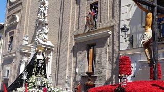 Procesión del Santísimo Cristo del Amor y de la Paz y Encuentro con Nuestra Señora de La Soledad