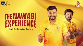 The Nawabi Experience Match 2 ft.  @BangaloreBashers |  @eclt10  ​