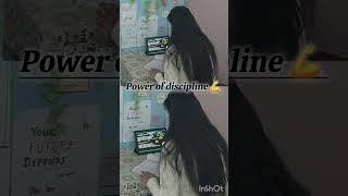 Power of discipline /Mansi chaudhary#motivation #ytshorts #shortsfeed #explore #shorts  #discipline