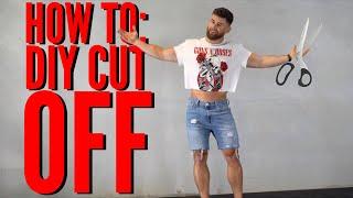 How To: DIY crop top & cutoff denim