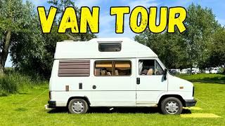 VAN TOUR Our Home For The Past Year | Full Time Vanlife UK