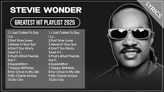 STEVIE WONDER Playlist 2025 (Lyrics) | STEVIE WONDER Greatest Hits Full Album 2025