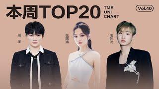 【一周TOP20】腾讯音乐由你榜第38期TOP20歌曲全新来袭#周深 《虚构》《心同此愿》#黄龄 《免我蹉跎苦》還有更多新歌等你來聽｜騰訊音樂雲頻道