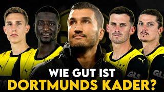 80 Millionen für neue Stammspieler: So gut ist Dortmunds Mannschaft zusammengestellt! | Kadercheck