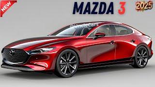 First Look! 2025 Mazda 3 – The Perfect Balance of Style and Performance!