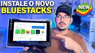 Como Instalar o Novo Bluestacks Android no PC Windows !