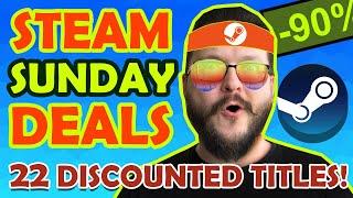 Steam SUNDAY Deals! Grab these Awesome 22 Games!