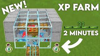 EASIEST XP Farm TUTORIAL in Minecraft Bedrock 1.21!