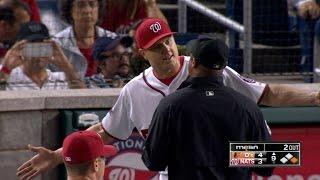 Papelbon gets tossed for plunking Machado