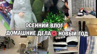 ОСЕННИЙ ВЛОГ! УЖЕ НОВЫЙ ГОД ВО ВСЮ НАЧИНАЕТСЯ ДОМАШНИЕ ДЕЛА