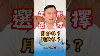 年限選對了壓力才不會爆表 #貸款 #貸款觀念 #貸款知識 #貸款試算 #還款 #還款壓力 #貸款年限 #宅立貸 #二胎房貸 #房屋二胎 #房屋貸款 #房貸找迺哥 #迺哥抵加 #貸款免驚